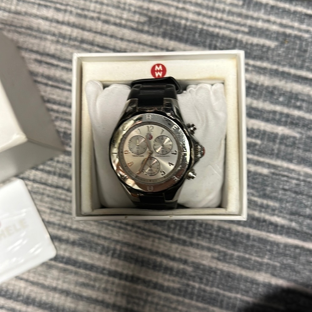 Michele tank watch
